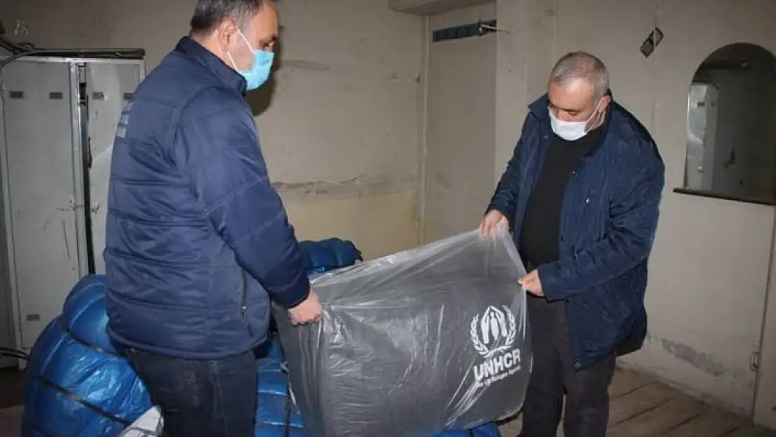 'UNHCR, Sivas´ta 425 aileye yardım yaptı'