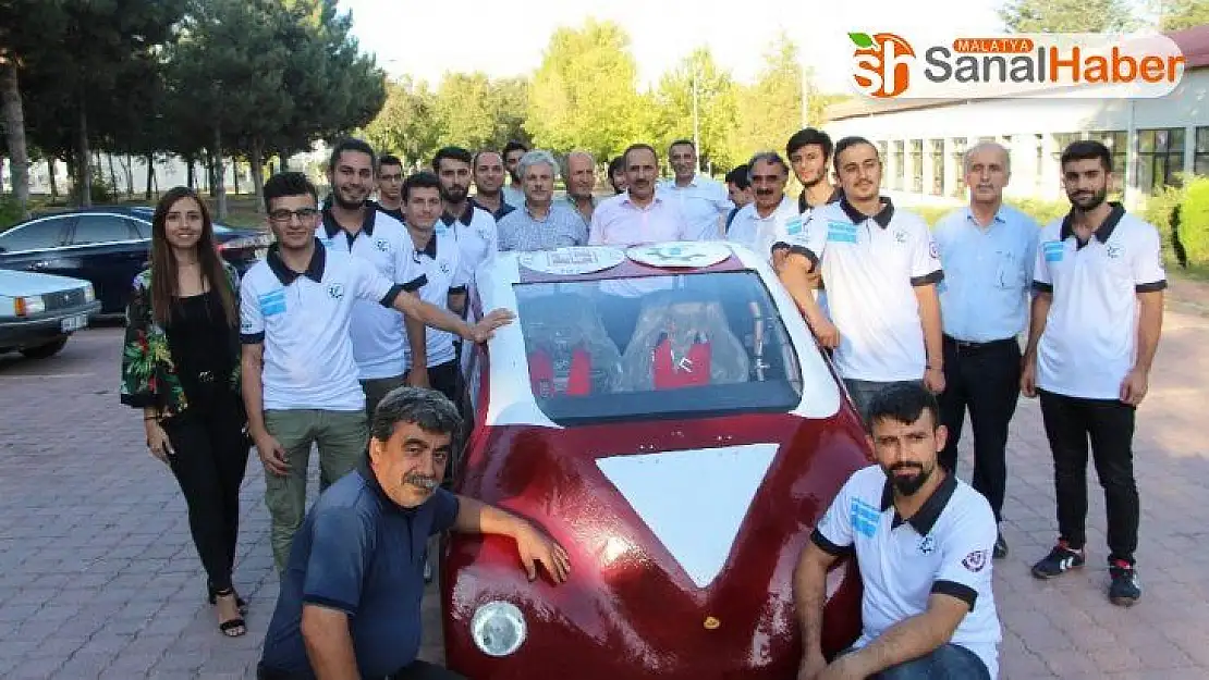 Üniversite öğrencileri elektrikli araç yaptı