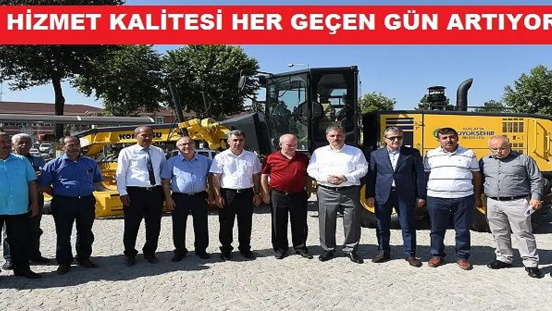 BÜYÜKŞEHİR ARAÇ ALTYAPISINI GÜÇLENDİRİYOR