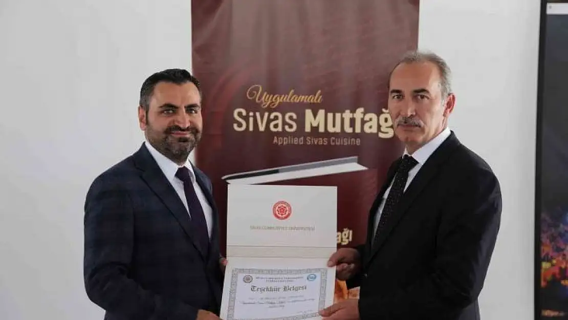 'Uygulamalı Sivas Mutfağı Kitabı tanıtıldı'