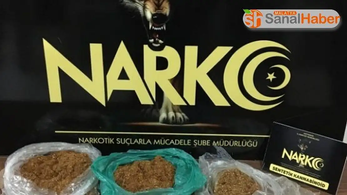 Uyuşturucu enjekte edilmiş tütün ele geçirildi