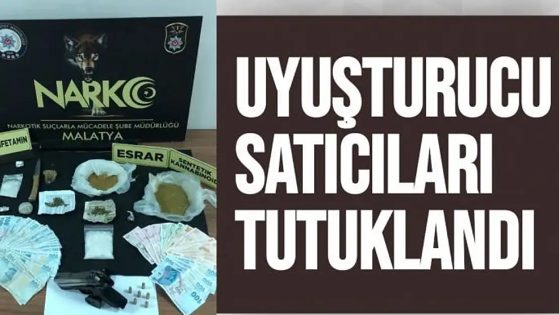 Uyuşturucu satıcıları tutuklandı