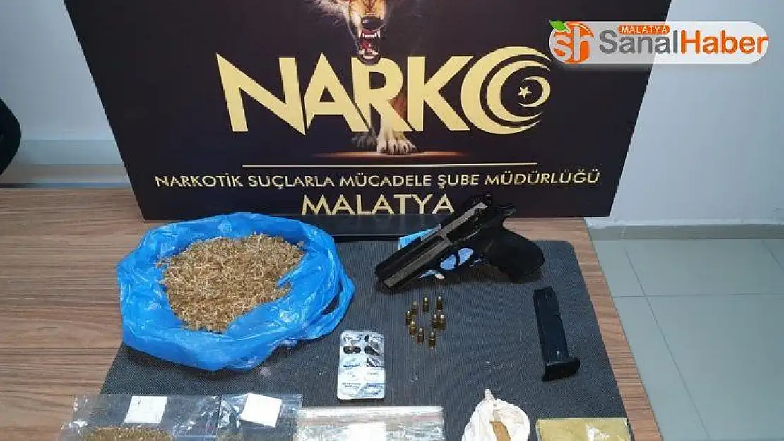 Malatya'da uyuşturucu tacirlerine operasyon
