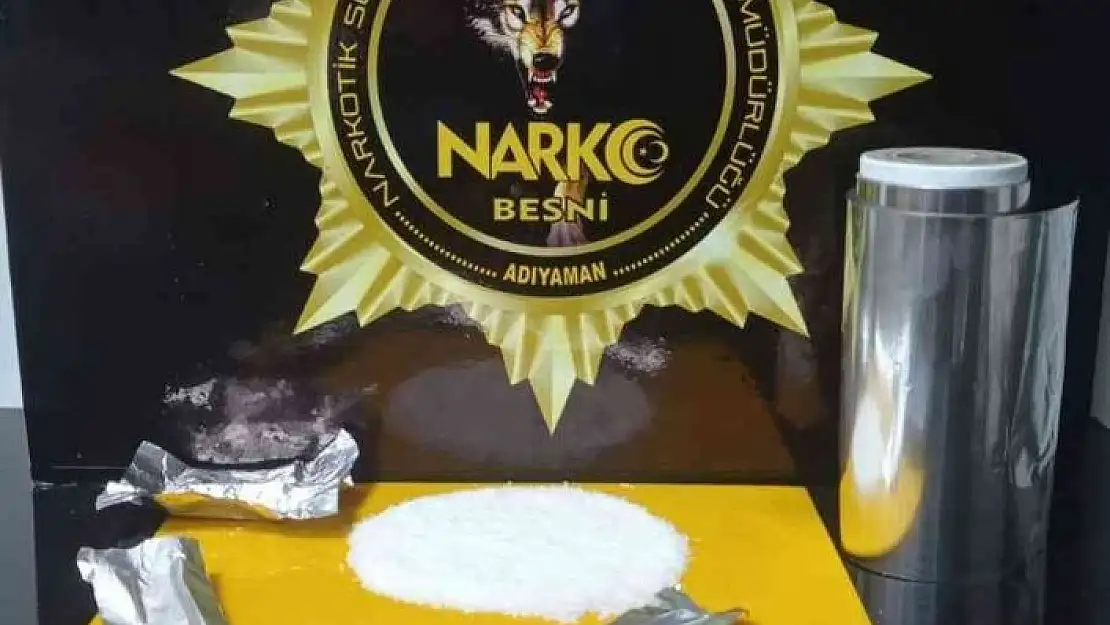'Uyuşturucuyla yakalanan şahıs tutuklandı'