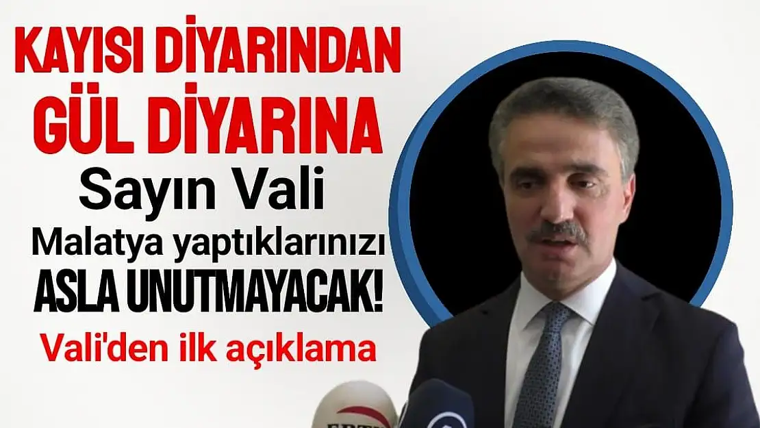 Vali Aydın Baruş'tan ilk açıklama 