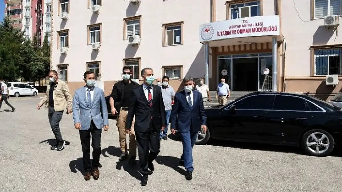 'Vali Çuhadar´dan tarım ve orman müdürlüğüne ziyaret'