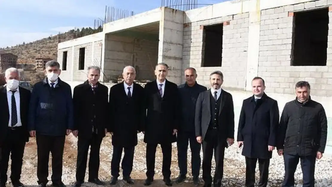 'Vali Çuhadar ve Milletvekili Aydın kamu yatırımlarını inceledi'