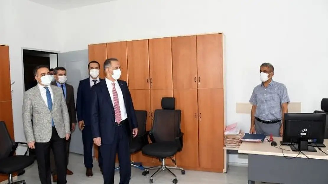 'Vali Mahmut Çuhadar´ın kurum incelemeleri devam ediyor'