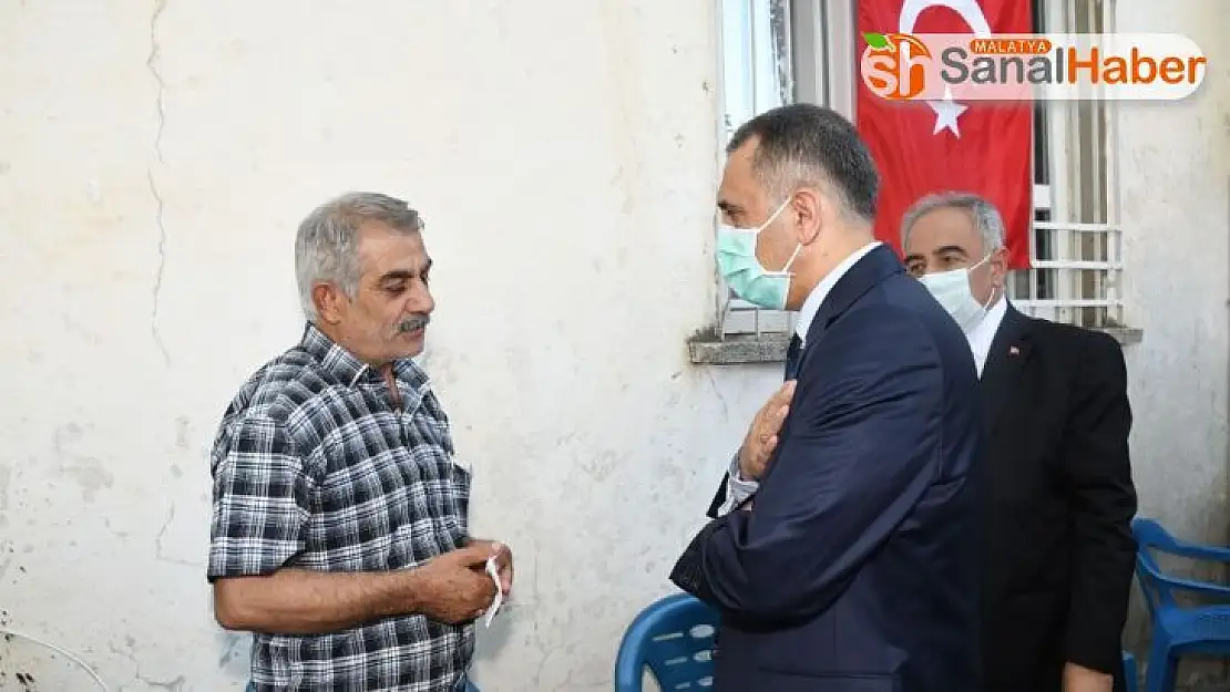 Vali Mahmut Çuhadar, şehidin baba ocağında