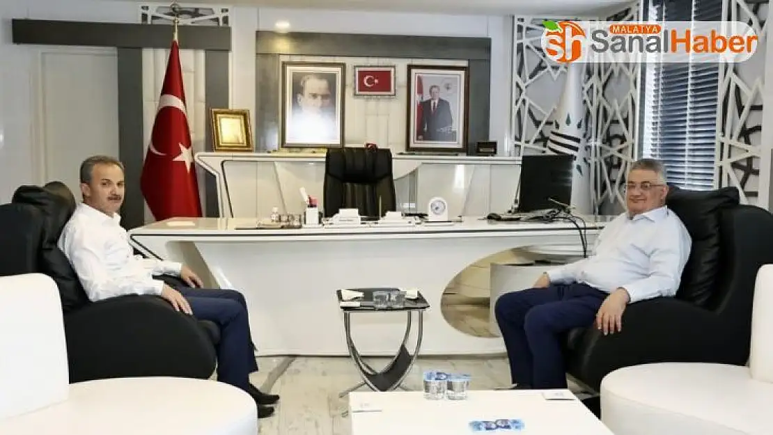 Vali Pekmez'den Kılınç'a veda ziyareti