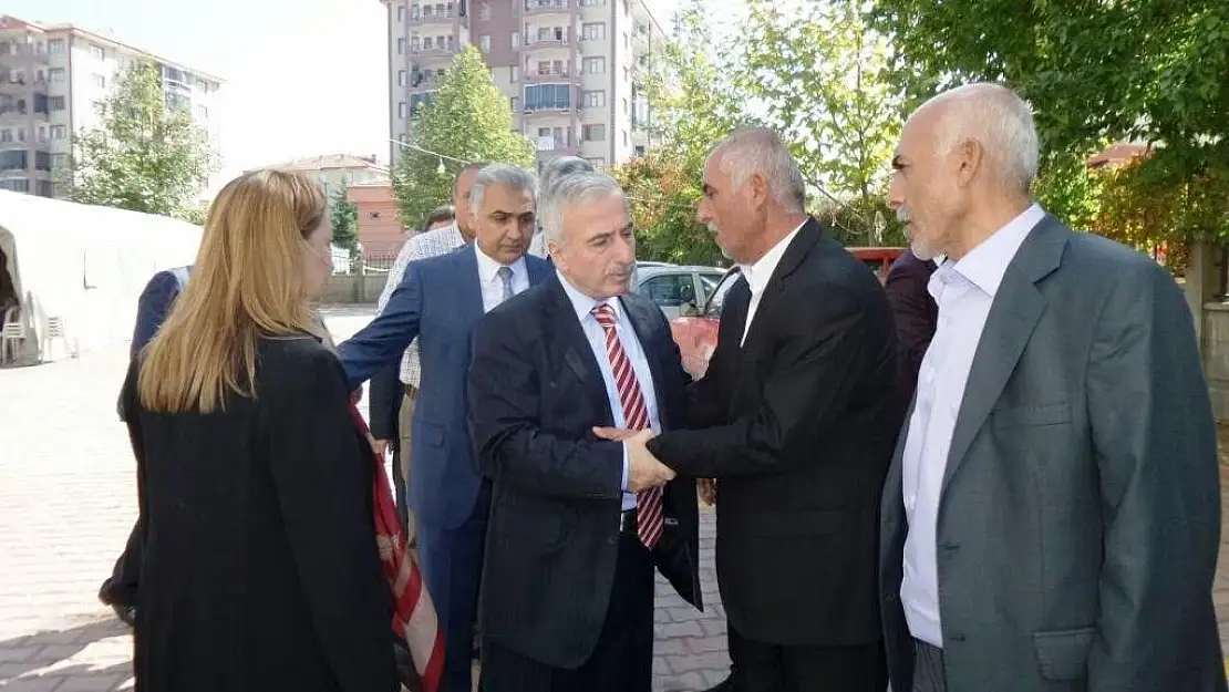 VALİ KAMÇI, TAZİYE ZİYARETLERİNDE BULUNDU