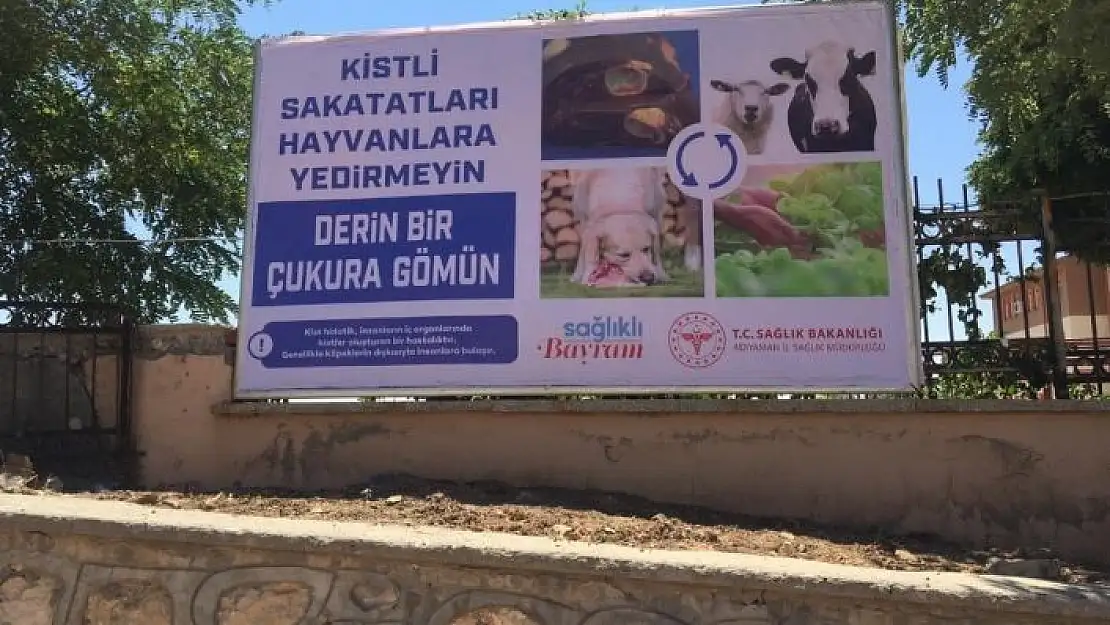 'Vatandaşlara kistli sakatat uyarısı yapıldı'