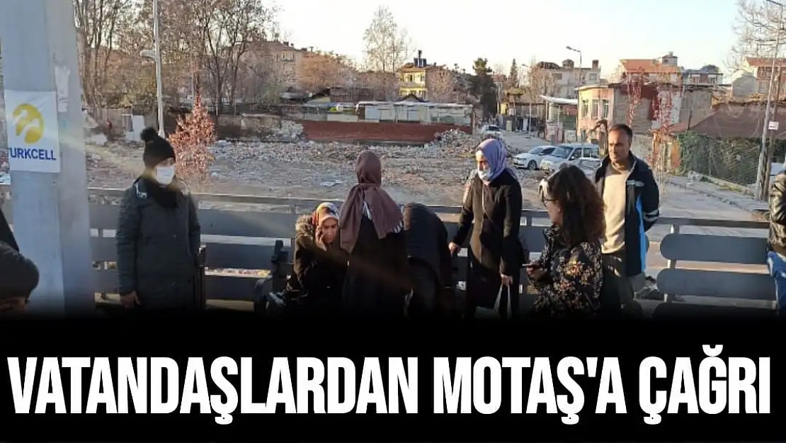 Vatandaşlardan MOTAŞ'a Çağrı