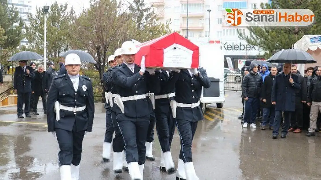 Vefat eden polis müdürü törenle uğurlandı