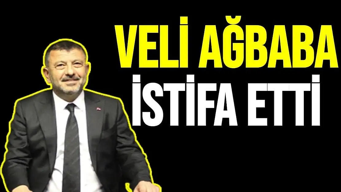 Veli Ağbaba istifa etti