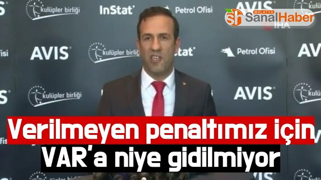 Verilmeyen Penaltımız için VAR´a niye gidilmiyor
