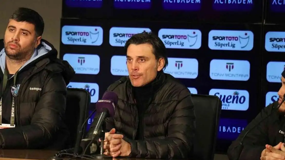 'Vincenzo Montella: ''Gurur verici bir galibiyet'''