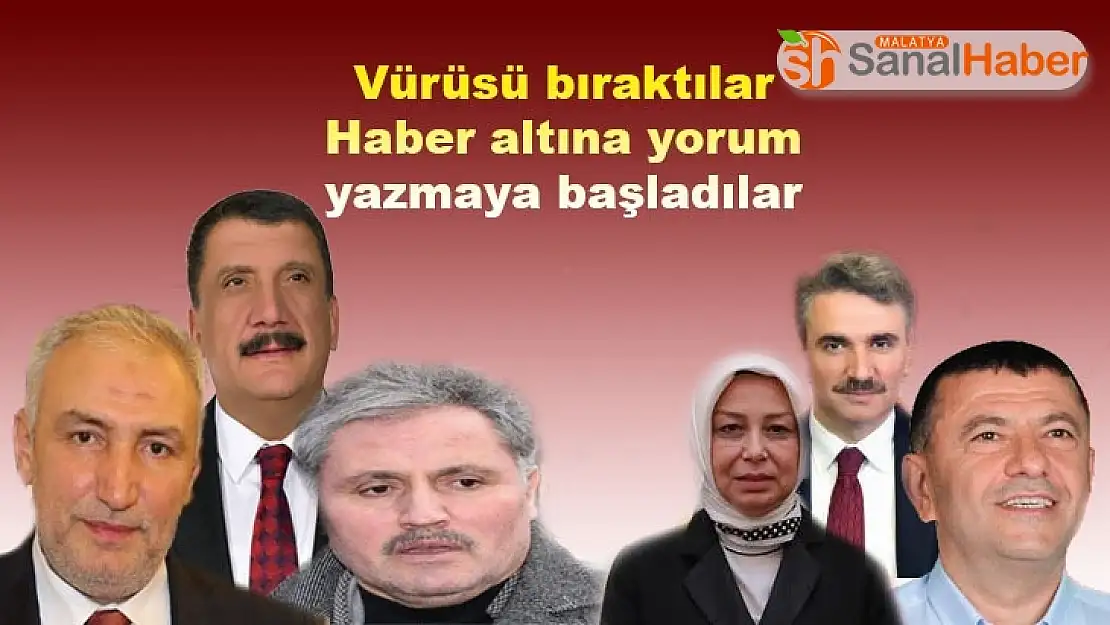 Vürüsü bıraktılar Haber altına yorum yazmaya başladılar
