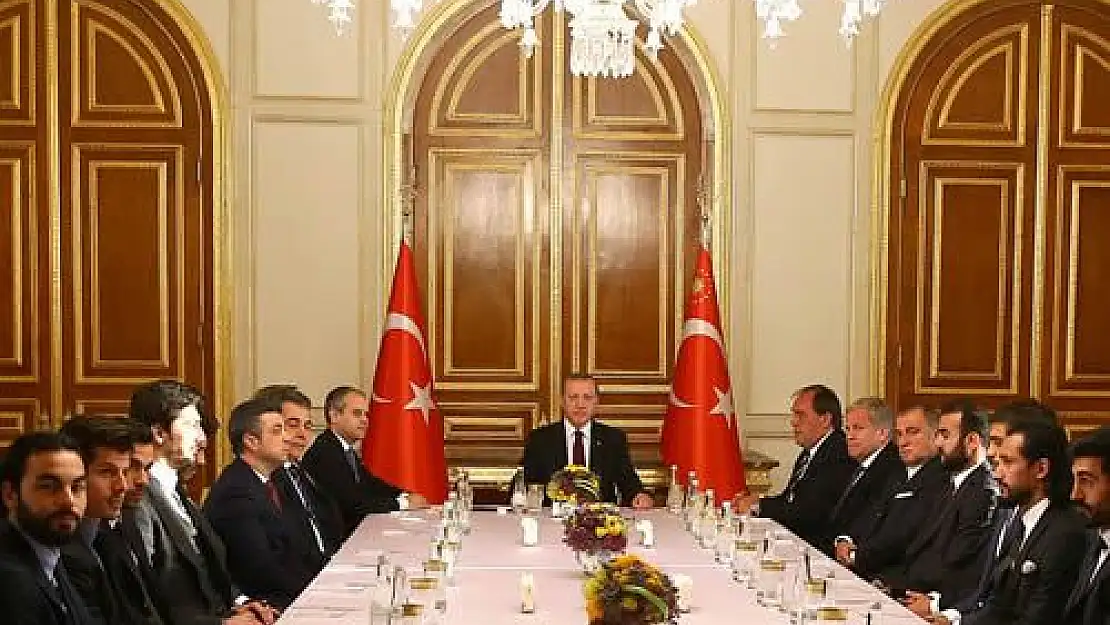 Cumhurbaşkanı Erdoğan, Süper Lig Takım Kaptanlarını Kabul Etti