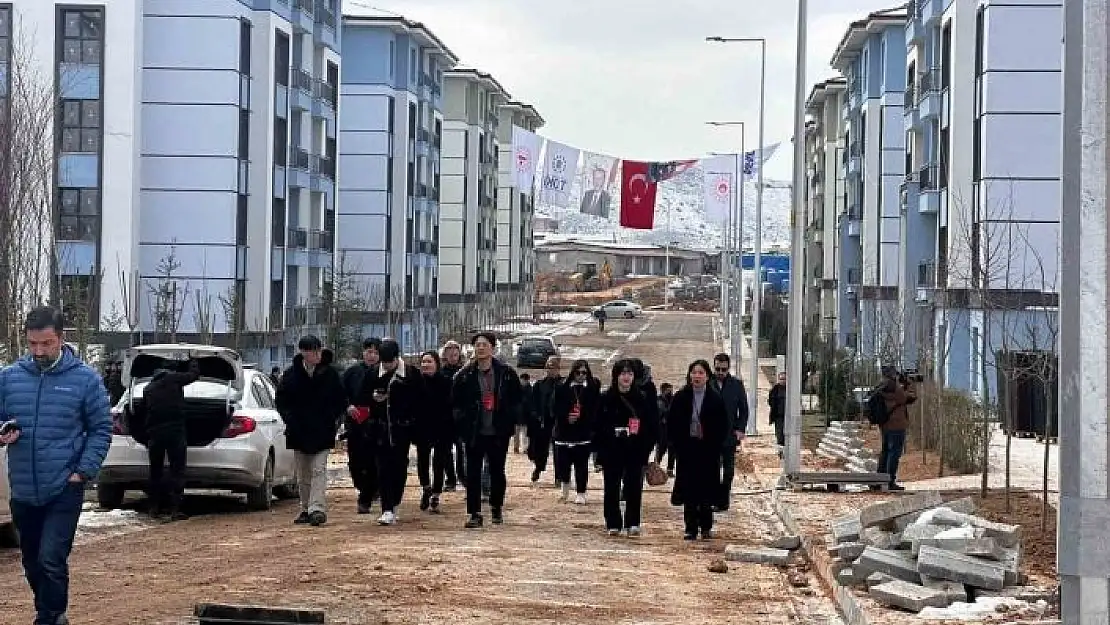 'Yabancı basın kuruluşları Malatyada deprem çalışmalarını yerinde gördü'