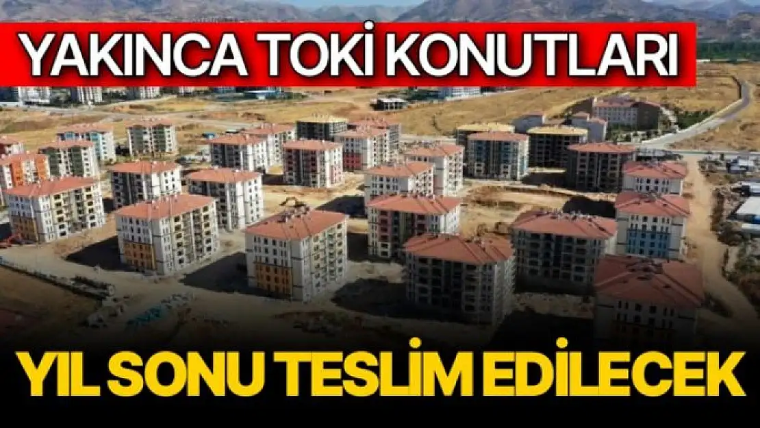 Yakınca TOKİ konutları yıl sonu teslim edilecek