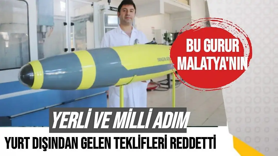 Yangın söndürme bombasında yerli ve milli adım