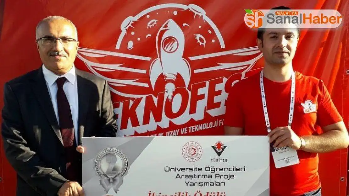 Yangın söndürme mühimmatı projesine ödül