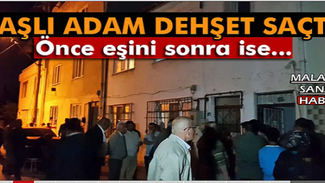 YAŞLI ADAM DEHŞET SAÇTI