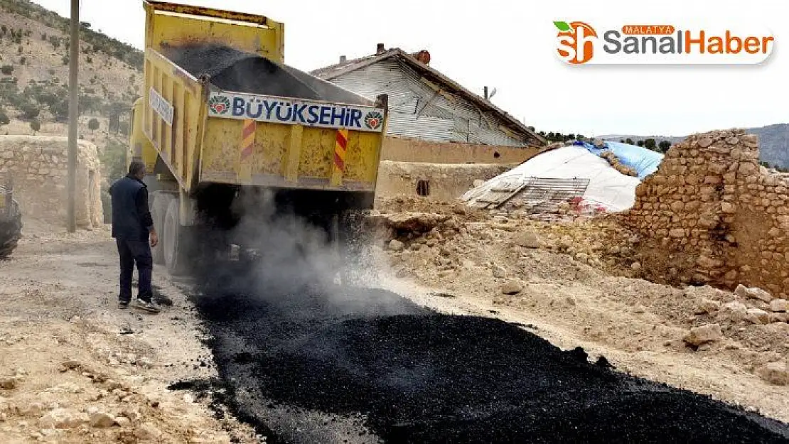 Yazıhan'da asfalt sevinci