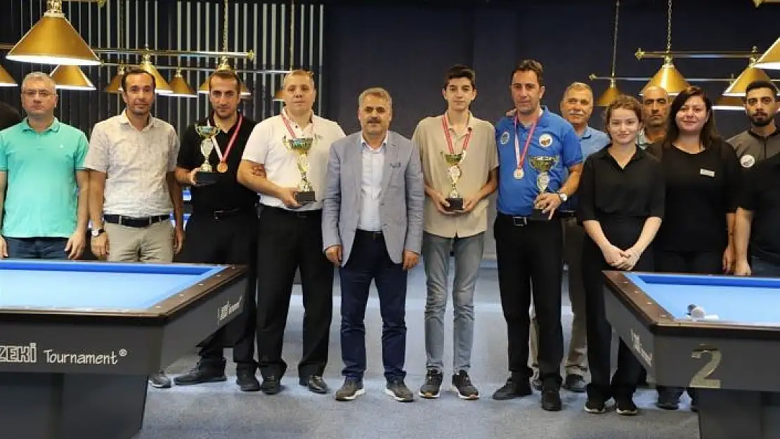 'Yeni bilardo salonunda ilk şampiyona'