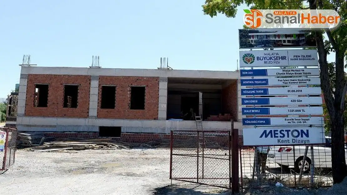Büyükşehir Modern İtfaiye Merkezi Yapıyor