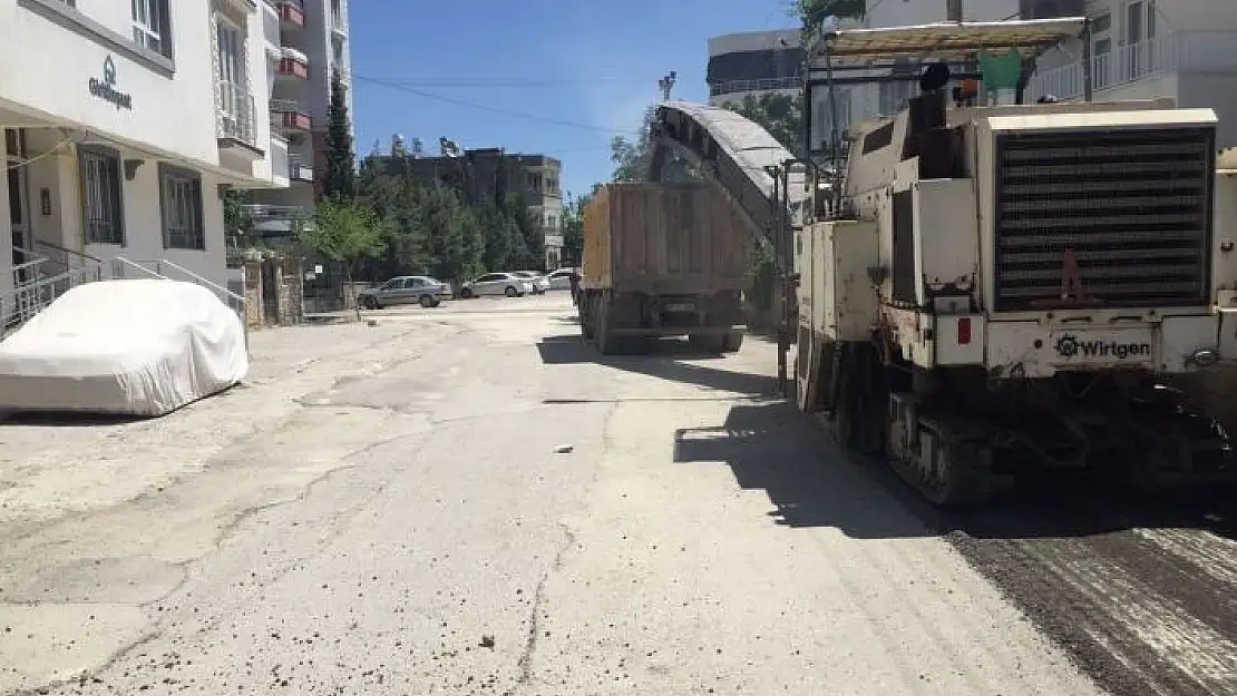 'Yeni Mahalle´de tahrip olan yollar yenileniyor'