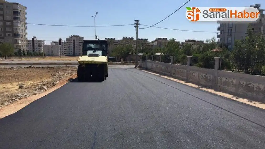 Yeni Mahallede asfalt çalışması