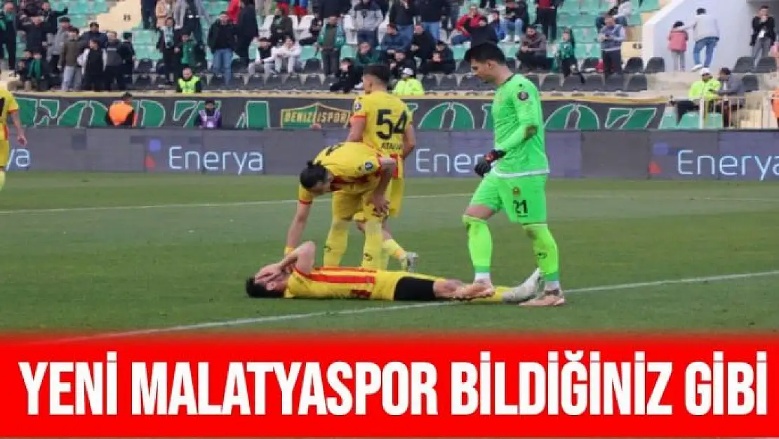 Yeni Malatyaspor bildiğiniz gibi 