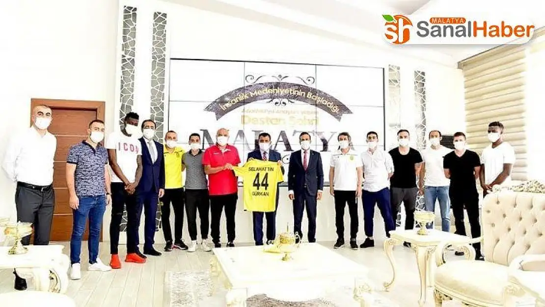 Başkan Gürkan'dan Yeni Malatyaspor´a tam destek