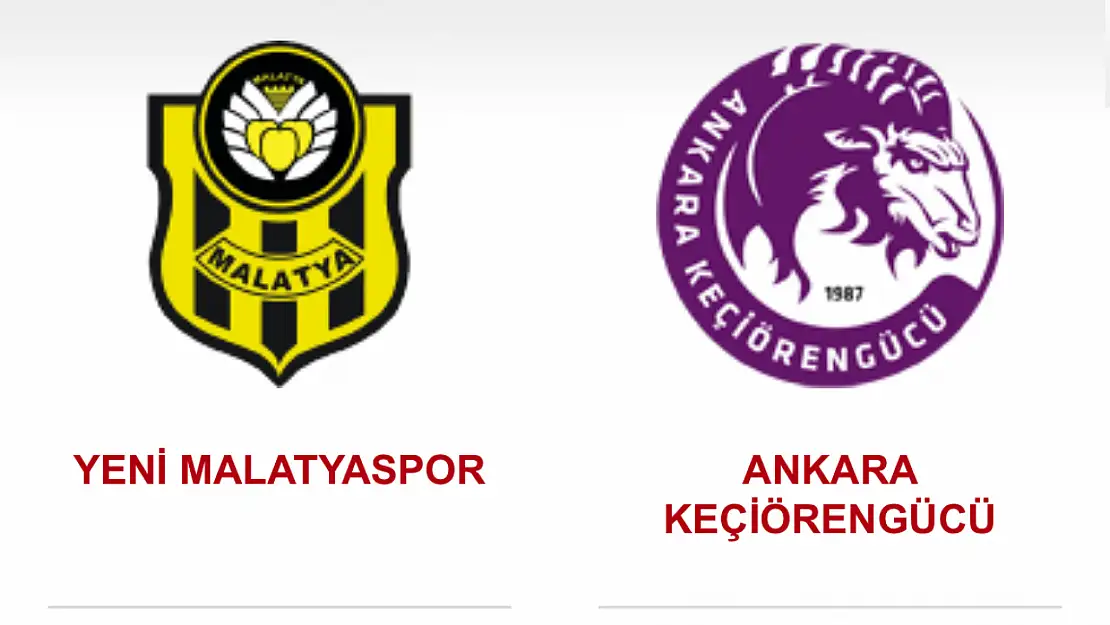 Yeni Malatyaspor - Keçiörengücü maçı hangi kanalda, saat kaçta?