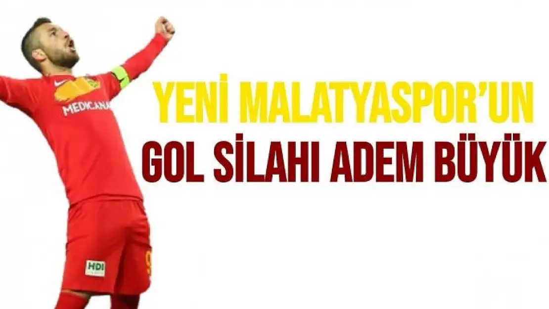 Yeni Malatyaspor´un gol silahı Adem Büyük