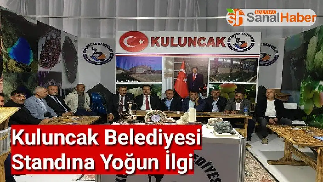Yenikapı´da Kuluncak Belediyesi Standına Yoğun İlgi