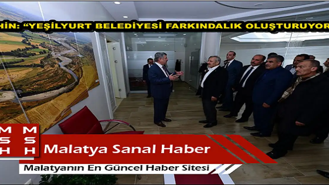 MİLLETVEKİLİ ŞAHİN, BAŞKAN POLAT´I ZİYARET ETTİ