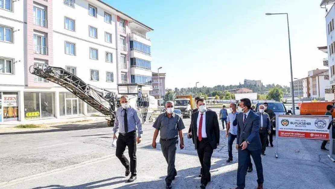 'Yeşiltepe Adli Tıp Caddesi yenileniyor'