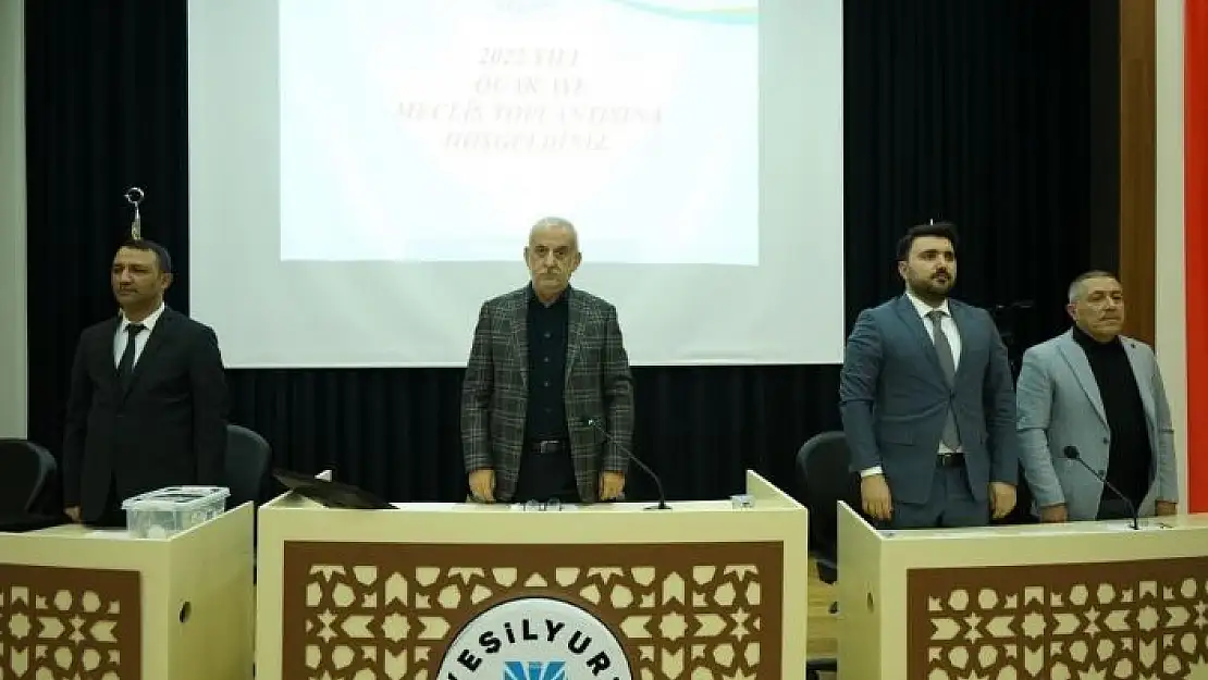 'Yeşilyurt Belediye Meclisi, 2022´nin ilk toplantısını yaptı'