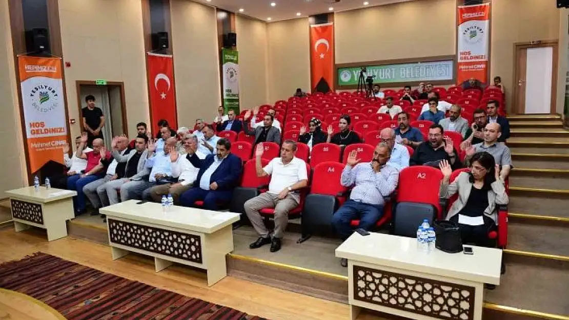 'Yeşilyurt Belediye Meclisi Haziran ayı toplantısı yapıldı'