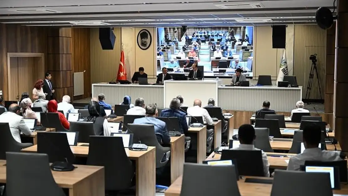 'Yeşilyurt Belediye Meclisi Temmuz ayı toplantısını yaptı'