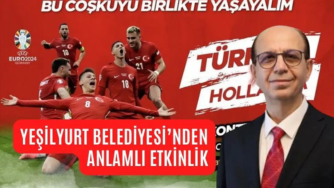 Yeşilyurt Belediyesi´nden anlamlı etkinlik