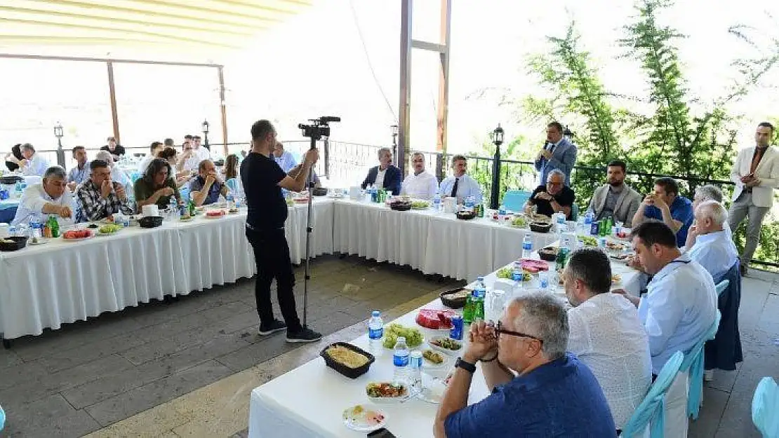 Yeşilyurt Belediyesi TKB heyetini ağırladı