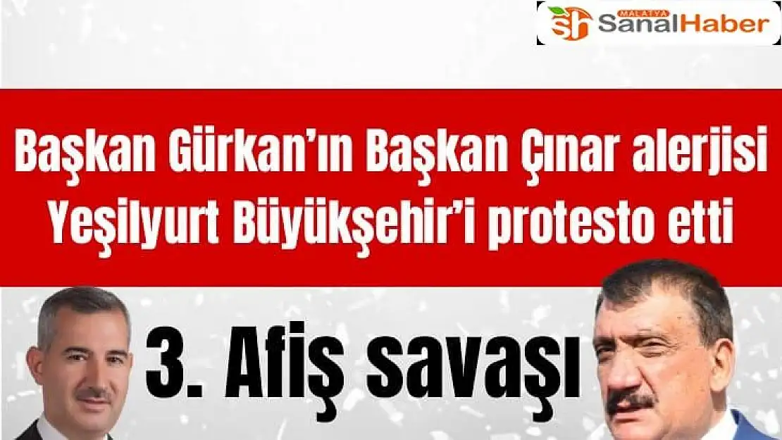 Yeşilyurt Büyükşehir´i protesto etti