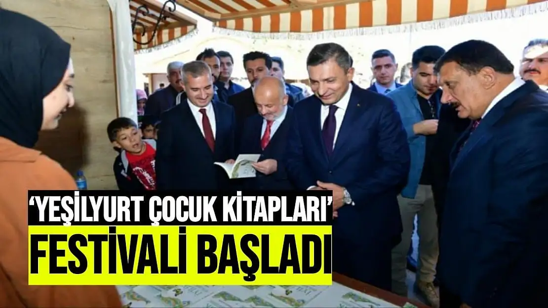 `Yeşilyurt çocuk kitapları´ festivali başladı