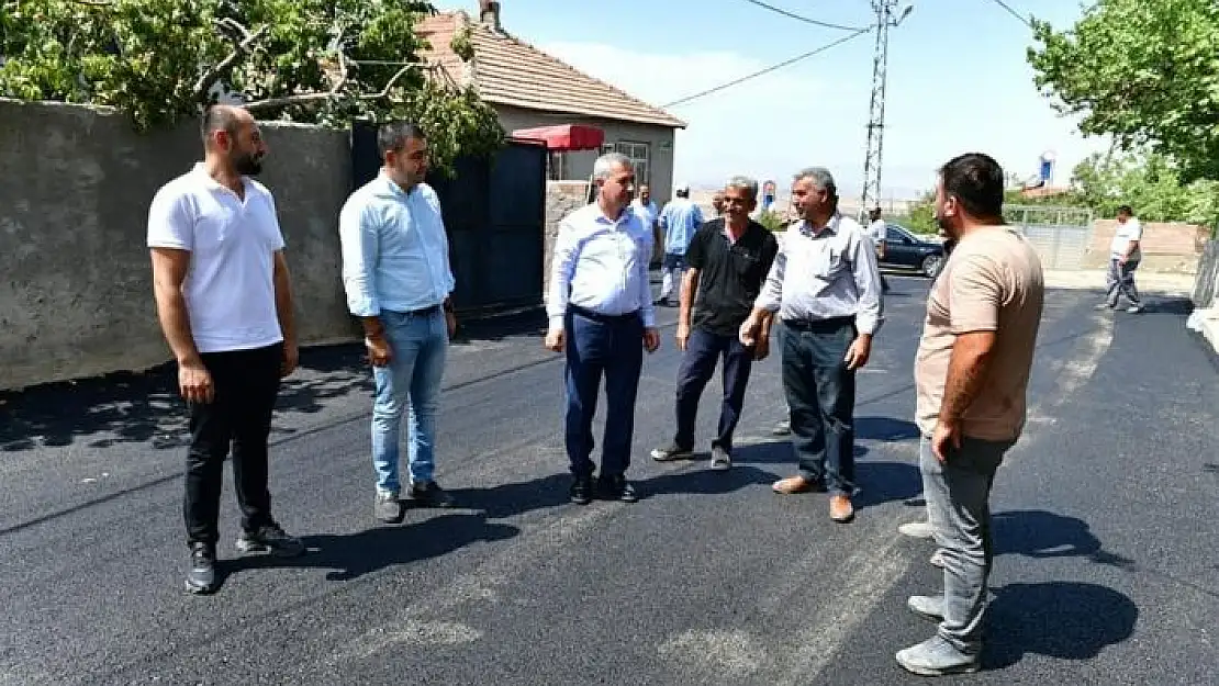 'Yeşilyurt Gedik´e sıcak asfalt'