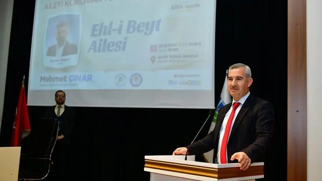 'Yeşilyurt´ta ´´ehli beyt ailesi´´ paneli'