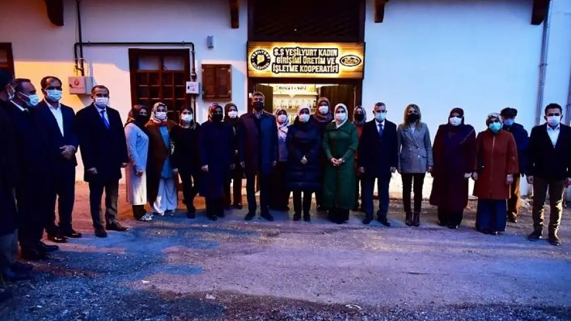 'Yeşilyurt´ta kadın kooperatifine önem'